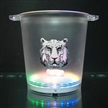 Seau à glace avec lumière LED, fait de GPPS et ABS matériaux de base, capacité 8L